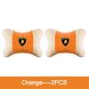 New 2pcs Soft Headrest Cushion for Seat Relaxation & Fatigue Relief For Lamborghini Urus Huracan Aventador Premium Keyring AA11