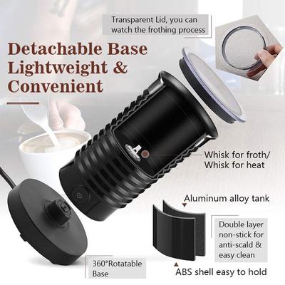 220 В 300 мл Вспениватель молока Вспениватель Шоколадница Холодный/Горячий Латте Капучино Полностью автоматический Подогреватель молока