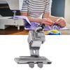 Adjustable Presser Foot with Plastic Roller Industrial Sewing Machine Presser Foot for Lace Edging Elastic Band