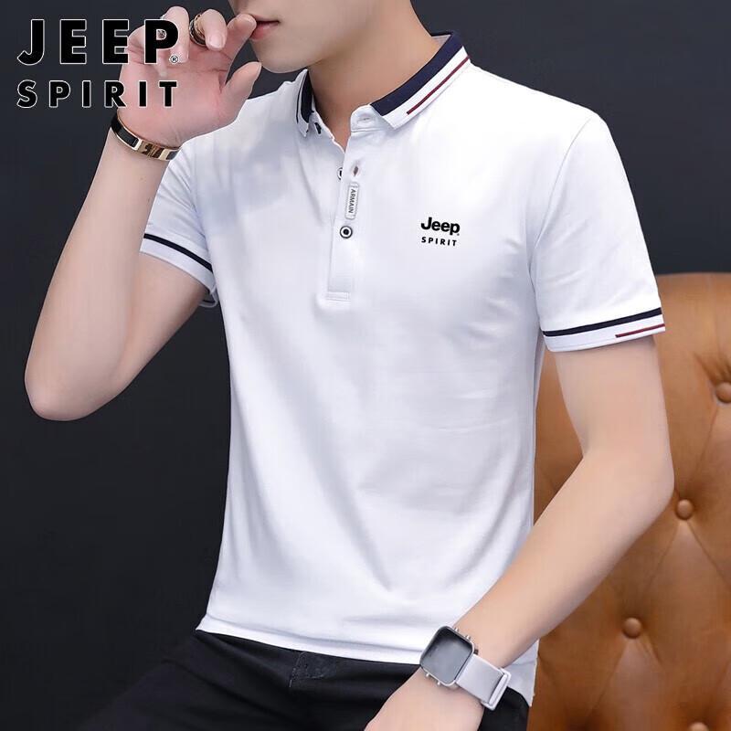 JEEP SPIRIT Men's Slim Fit Polo T-Shirt