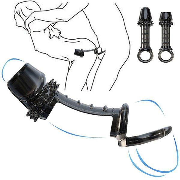 Male Bdsm Bondage Restriction Delayed Ejaculation Adult Sex Toy Male Penis Chastity Lock Slave Feminine Flirting Game