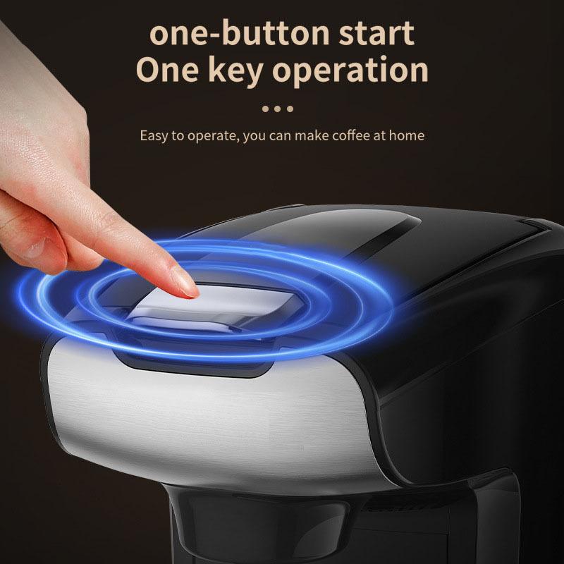 Небольшая электрическая американская кофемашина для домашнего использования и кофемашина для приготовления эспрессо-капсул для офисного использования
