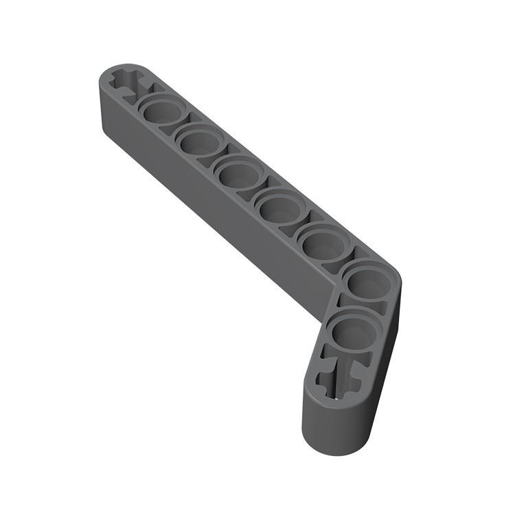 Compatible 3x7 Bent Beam Arm for LEGO 32271 Technic Bricks