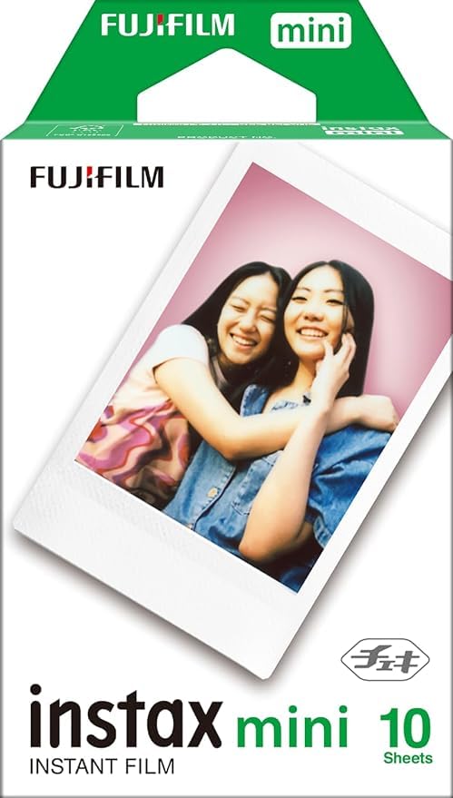 Fuji Film Instax Mini Instant Camera 10 штук x 5 комплектов Пленка Instax формата карты, оригинальный очиститель для линз в комплекте (50 штук) &