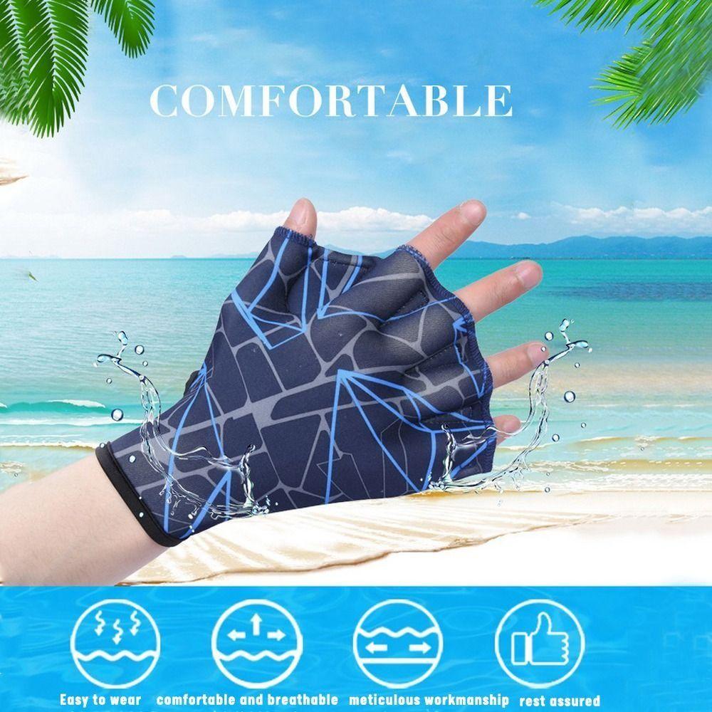 Accessory Hand Paddles Swimming Training Diving Gloves Swimming Gloves Webbed Gloves Hand Webbed