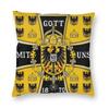 German Eagle And Iron Cross Of Prussia Pillow Cover Home Decor Kingdom of Prussia Flag Emblem Cushion Cover Throw Pillow for Car