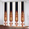 Роскошные шторы Saba Telet Design в эфиопском эритрейском стиле из 2 панелей, фильтрующие свет, для гостиной, спальни, кухни, оконной драпировки