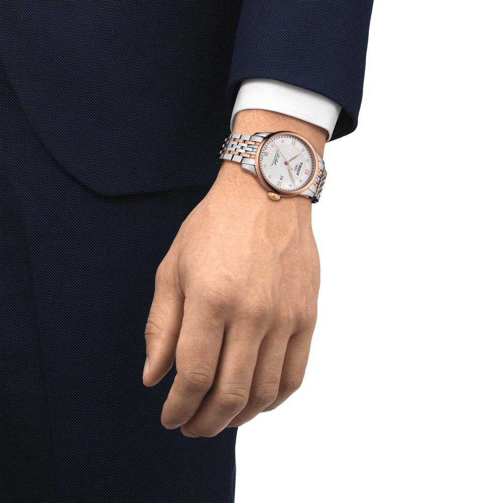 Tissot Мужские модные часы из нержавеющей стали с серебристым циферблатом T006.407.22.036.00
