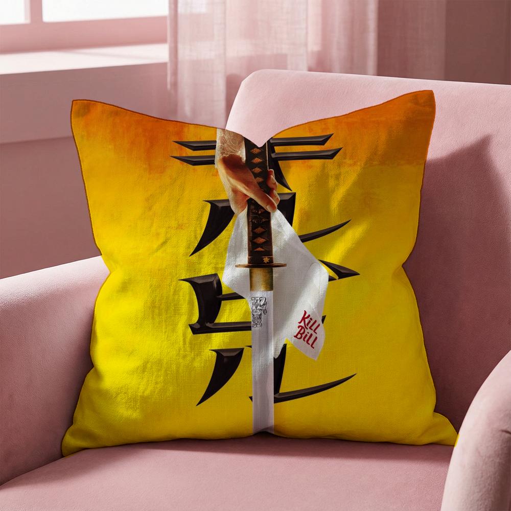 Наволочка Kill Bill для подушки, многоцелевая, для дома и автомобиля - Двусторонняя, мягкая и прочная, для повседневного использования
