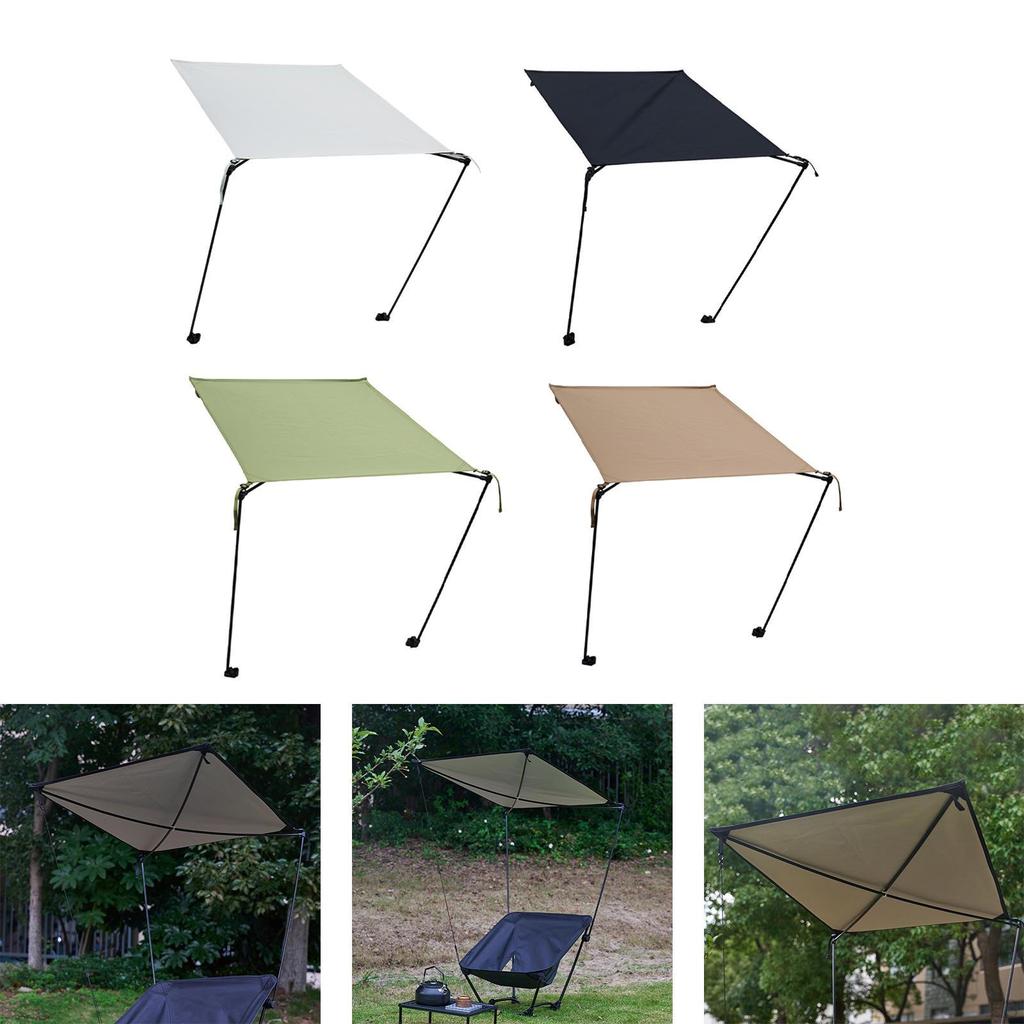 Складной тент для кемпингового стула, простой в установке портативный укрытие для путешествий на открытом воздухе