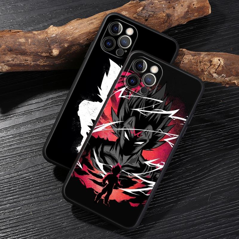 DragonBalls Z Anime Cute Goku Funda For iphone 17 Case For iPhone 16 15 11 12 13 Mini 17 Pro Max 16 Plus 17E 16E Air Soft Cover