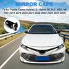Car Ox Horn Side Rearview Mirror Cover Wing Mirror Protect Decorate Covers Auto Exterior Decoration Accessories For Toyota Camry 2018      2024