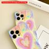 Pastel Heart Burst with Butterflies & Symbol All inclusive film hard phone case, compatible with iPhone 18 Pro Max 17 16 15 14 13 12 11