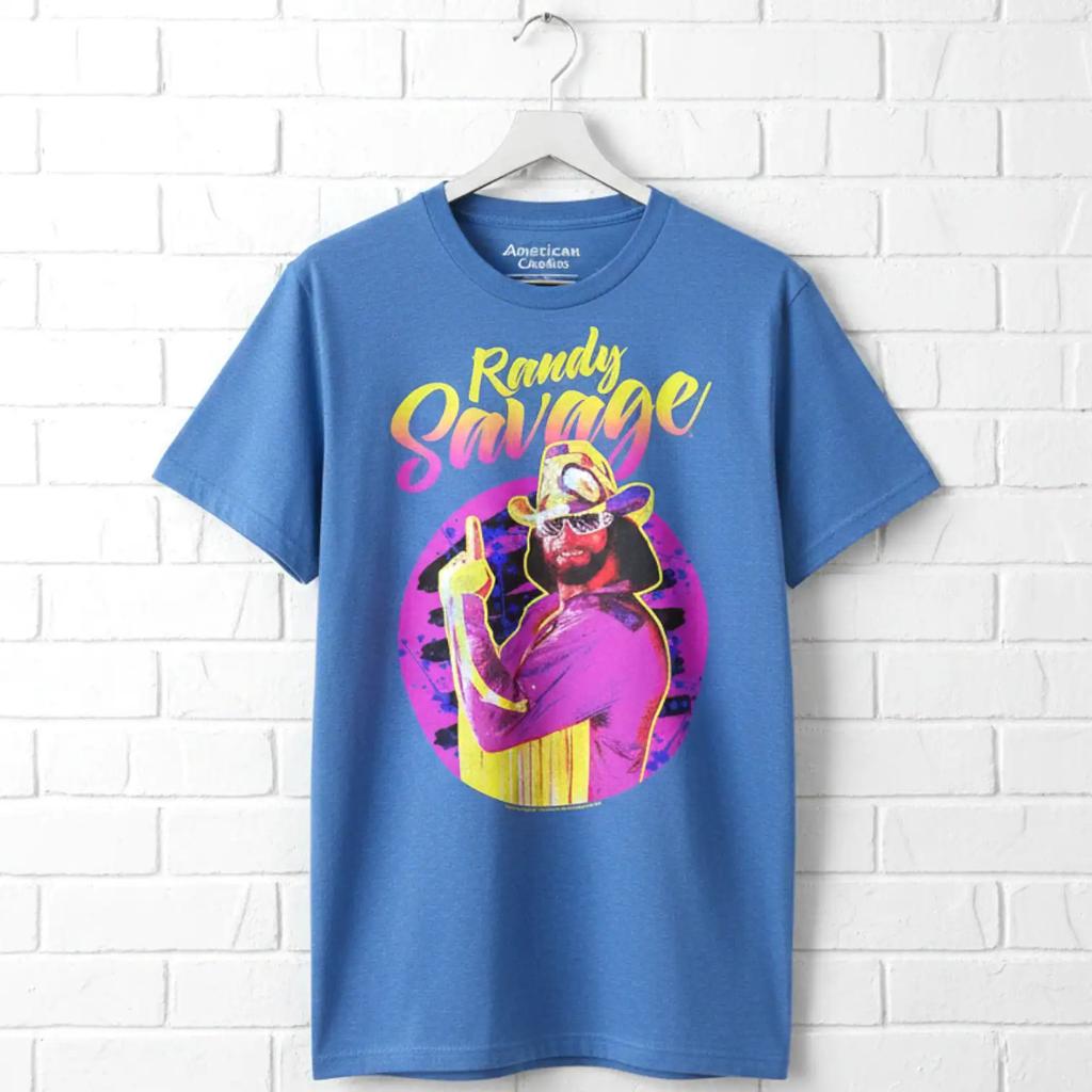 Macho Man Randy Savage Neon Men's T Shirt