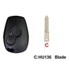 Yocasty Чехол для корпуса ключа с пультом для Renault Clio Modus Kangoo Master Vauxhall Trafic Twingo Movano Vivaro Primastar Logan Sandero