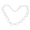 Gold Metal Belt Fashion Women's Silver Waist Chain Women's Heart Chain Belt Dress Accessories