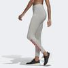 Adidas W E Lin Tight Sports Style Leggings Women Leggings Gray FM6693