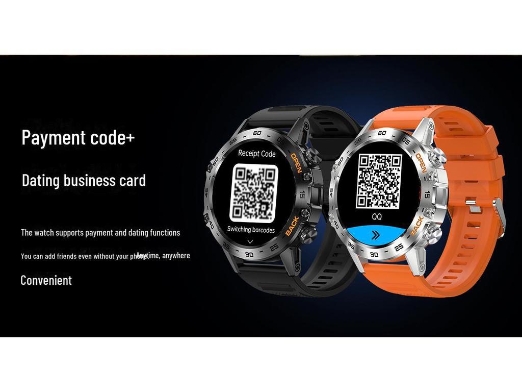 Умные часы K52 Outdoor с функцией звонков по Bluetooth, мониторингом сердечного ритма и уровня кислорода в крови, а также сверхдлительным режимом ожидания