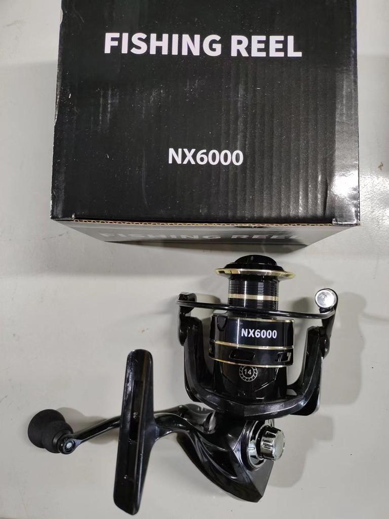 Самая продаваемая бесшовная рыболовная катушка с цельнометаллическим корпусом для спиннингов и приманок