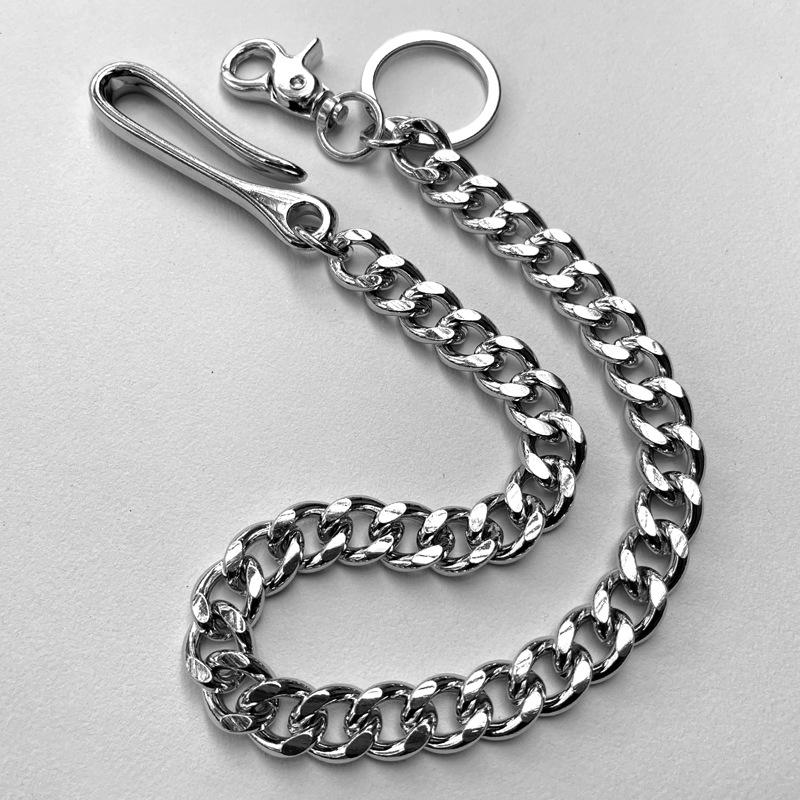 Chunky Retro Hip Hop Wallet Chain - Artistic, Versatile, Anti-Theft