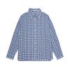 2024 Plaid Long Sleeve Shirt Japanese Hong Kong Style Ins Loose Shirt Boys Summer Trendy Versatile Casual Coat