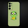 Мультяшная Морская Черепаха Черепаха Чехол Для Телефона Для Samsung S25/S24/S23/S22/S21/S20/Plus,Fe,Lite/Другие Черный Чехол