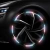 20PCS Rainbow Reflective Car Wheel Stickers