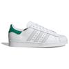 Adidas Originals Superstar 82 Удобные Универсальные Низкие Кроссовки Унисекс Белый Зеленый IG8656