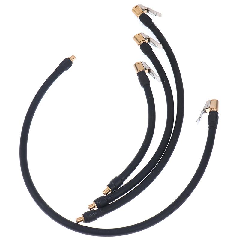 Rubber Hose Flexible Tire Valve Extension Tube Adapter For Tire Inflator Pump