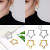 Stylish Five Pointed Star Nose Stud Comfortable Titanium Alloy Ideal For Trendy Young Women And Fashion Enthusiasts