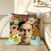 Artist FFrida KKahlo Cushion Cover Pillow Case Antidustmite Pillowcase Silky Short Plush Sofa Cushion Cover hot