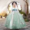 Qiz Hanfu qadimiy kostyum bolalar Xitoy uslubi kichkina qiz kiyimi Tang liboslari malika yubka milliy kostyum bolalar