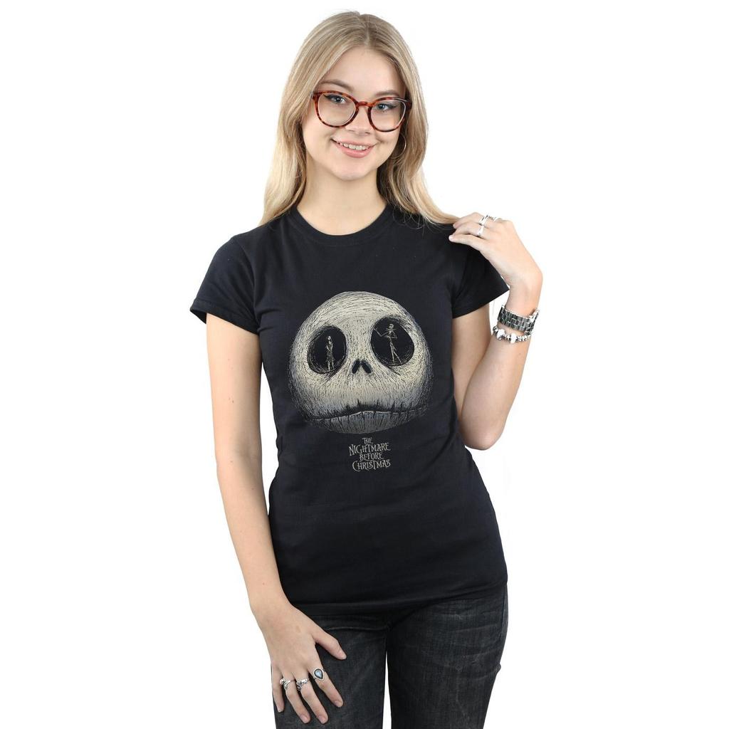 Disney Womens/Ladies Nightmare Before Christmas JackÂ´s Eyes Cotton T-Shirt