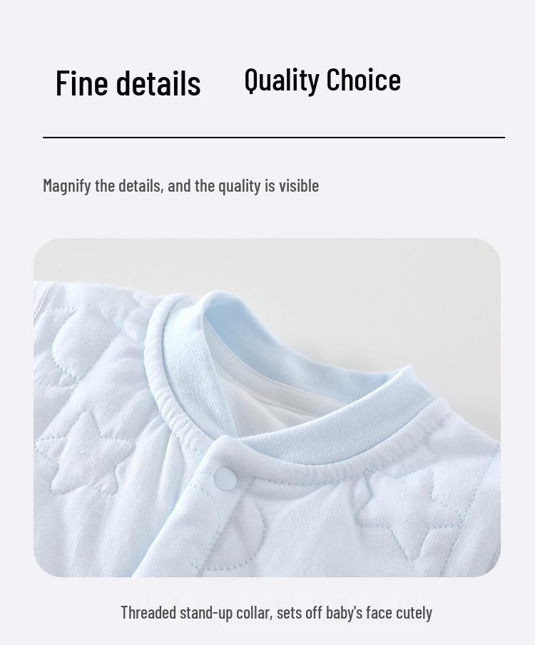 Джинци Квилтед Детский Комплект - Осень/Зима Теплая Раздельная Одежда и Нижнее Белье