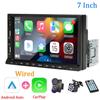 Car Radio 1 Din MP5 Player 7 Inch Touch Screen Multimedia FM Aux Input Bluetooth USB Mirror Link Universal Auto Radio