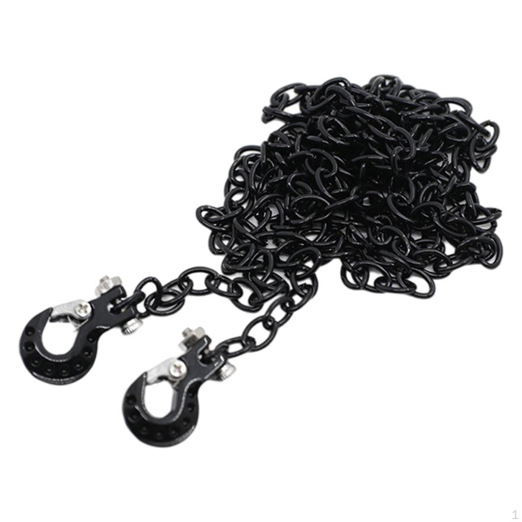 Привлекательная радиоуправляемая машинка с универсальным крюком для прицепа для гусеничного грузовика с дистанционным управлением, модель для хобби, декор