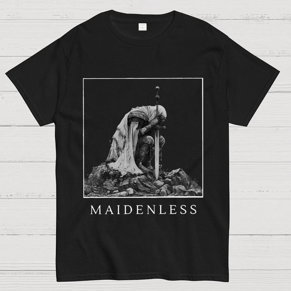 Maidenless Unisex 100% Cotton Summer Casual Cool Loose T-Shirt