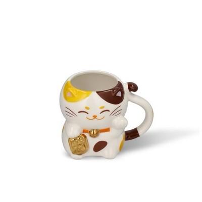 Керамическая кружка Starbucks Asia Fortune Lucky Cat 2026 года, 15 унций
