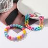 Европейский и американский радужный женский браслет, богемный браслет с бисером, браслеты для женщин