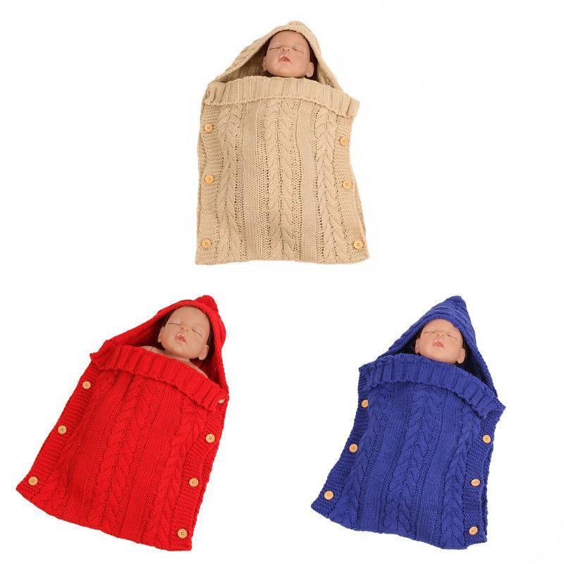 Baby Knitted Sleep Sack With Buttons For Infant Toddler Comfort And Warmth