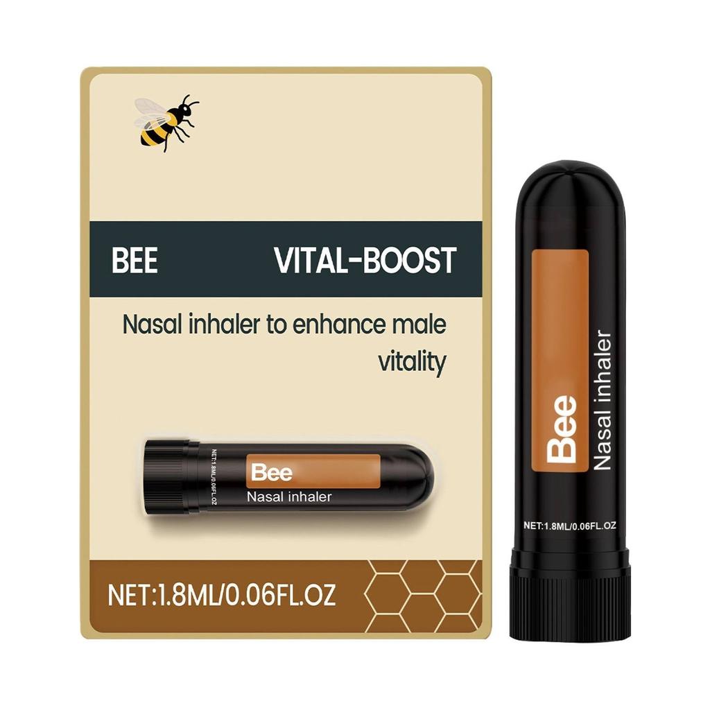 Men's Vitality Nasal Suction Stick Boosts Energy Men's Nasal Suction Stick Prostate Health Inhaler.1,8ml