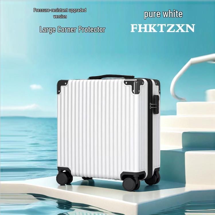 18" Дорожный чемодан ручной клади с универсальными колесами и замком, Прочный чемодан на колесиках для студентов, Доступна 20" версия