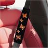 2PCS Car Seat Belt Covers, Polyester Fiber Vehicle Seatbelt Cushion Pad Protector, Automotive Safe Strap Cover Pad Help Protect Neck And Shoulder,
