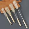 Kitchen Cleaning Tools Drink Bottles Glass Scrubbers Cleaning Brush Wooden Bottle Cleaning Brush With Long Handle