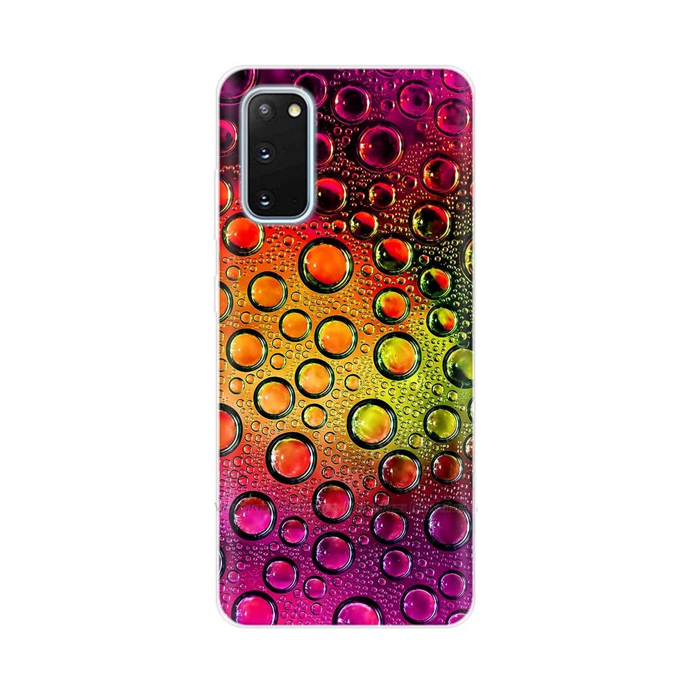 Для Samsung Galaxy S20 FE Чехол S20 Ultra Силиконовая Задняя Крышка Мягкий ТПУ Чехол для Телефона Для Samsung S20 FE Чехол S 20 Plus Чехол Бампер