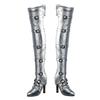 Figure for TBLeague For Regular Size Sexy Beautiful Female Office Leather Style High Heel Long Boots Shoes and Head Not [TOYBARJAPAN] 1/6