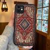 Чехол для телефона с цветочным узором в стиле персидского ковра для IPhone 15 14 13 12 11 Pro Max X XS MAX Plus, матовый, мягкая задняя крышка