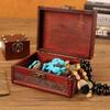 Decorative Wooden Lock Box For Jewelry Storage And Home Organization
