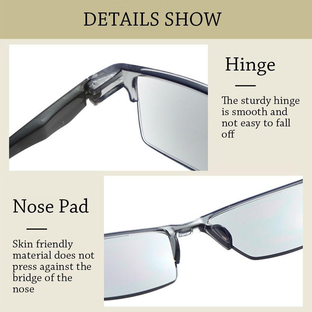 Очки с автоматическим зумом и защитой от синего луча, силовые оптические очки с автофокусом, офисные очки