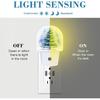 Watercolor Christmas Tree Night Light for Kids, LED Night Light Plug into Wall with Dusk to Dawn Sensor for Girls Boys Women Men Room Decor, Hallway,
